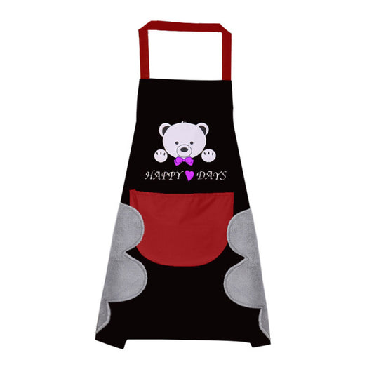Waterproof Korean Style Kitchen Apron | Sleeveless Home Cooking Apron