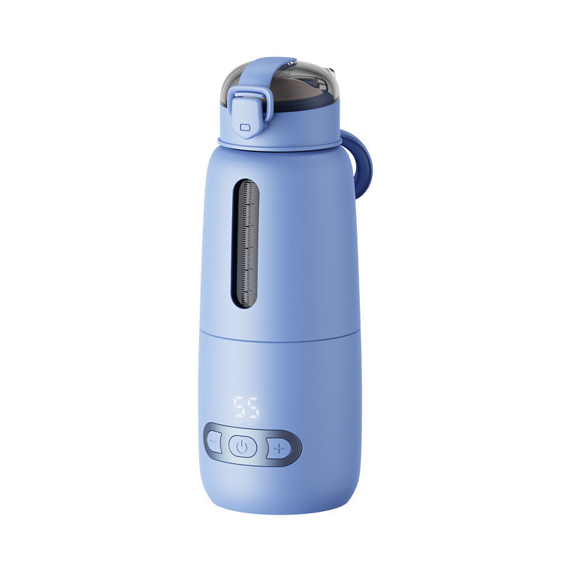 Thermostatic Wireless Milk Mixer Cup – USB Fast Charging & Insulated (300ML)