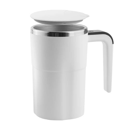 380ML Mini Electric Self-Mixing Coffee Mug – USB Rechargeable & Waterproof