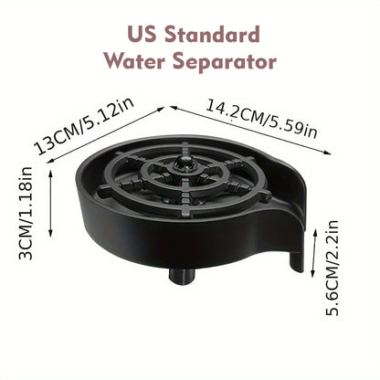 Automatic Cup Rinser Press - Type Cup Rinser for Kitchen Sink | High-Pressure Bottle & Glass Washer (1PC)