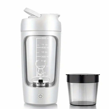 500ML Electric Protein Shaker Bottle – Automatic Mixing Cup for Gym & Outdoor