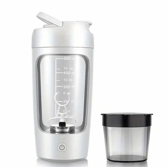 500ML Electric Protein Shaker Bottle – Automatic Mixing Cup for Gym & Outdoor